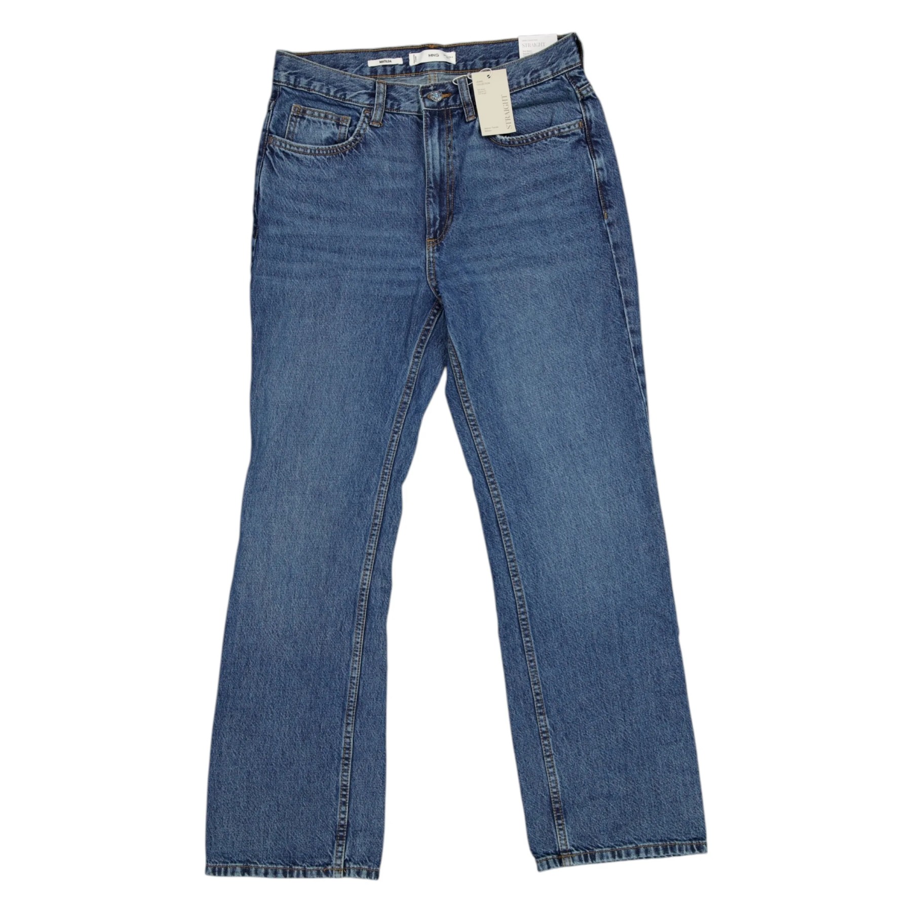 MANGO - JEANS DROITS - 40