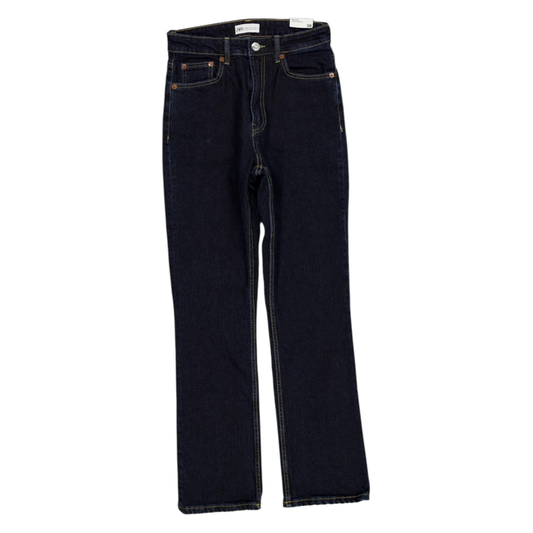 ZARA - JEANS DROITS - 36