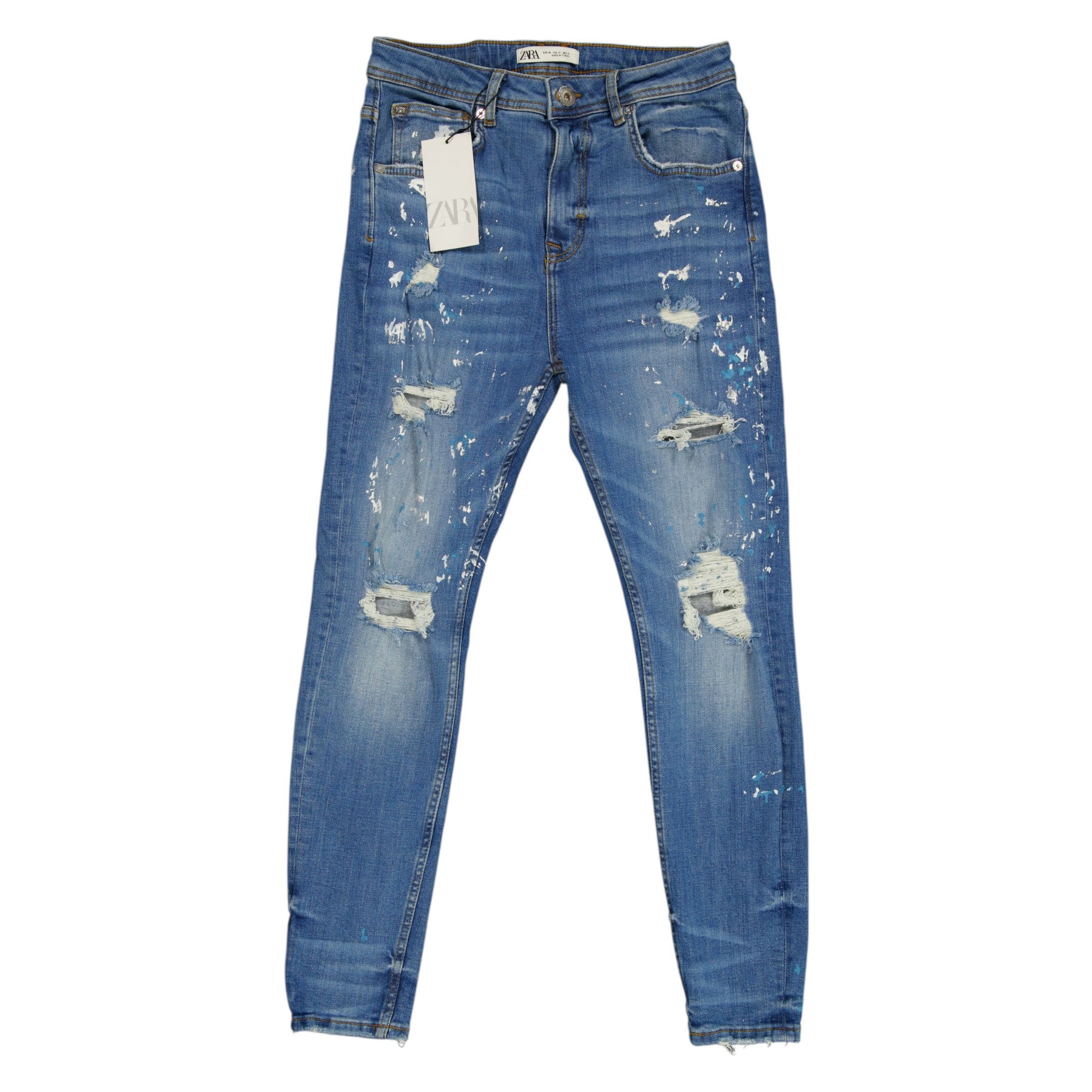 ZARA - JEANS COUPE SLIM - 40