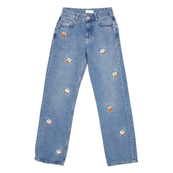 BERSHKA - JEANS DROITS - 34