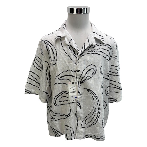 ZARA - CHEMISES COURTES - L