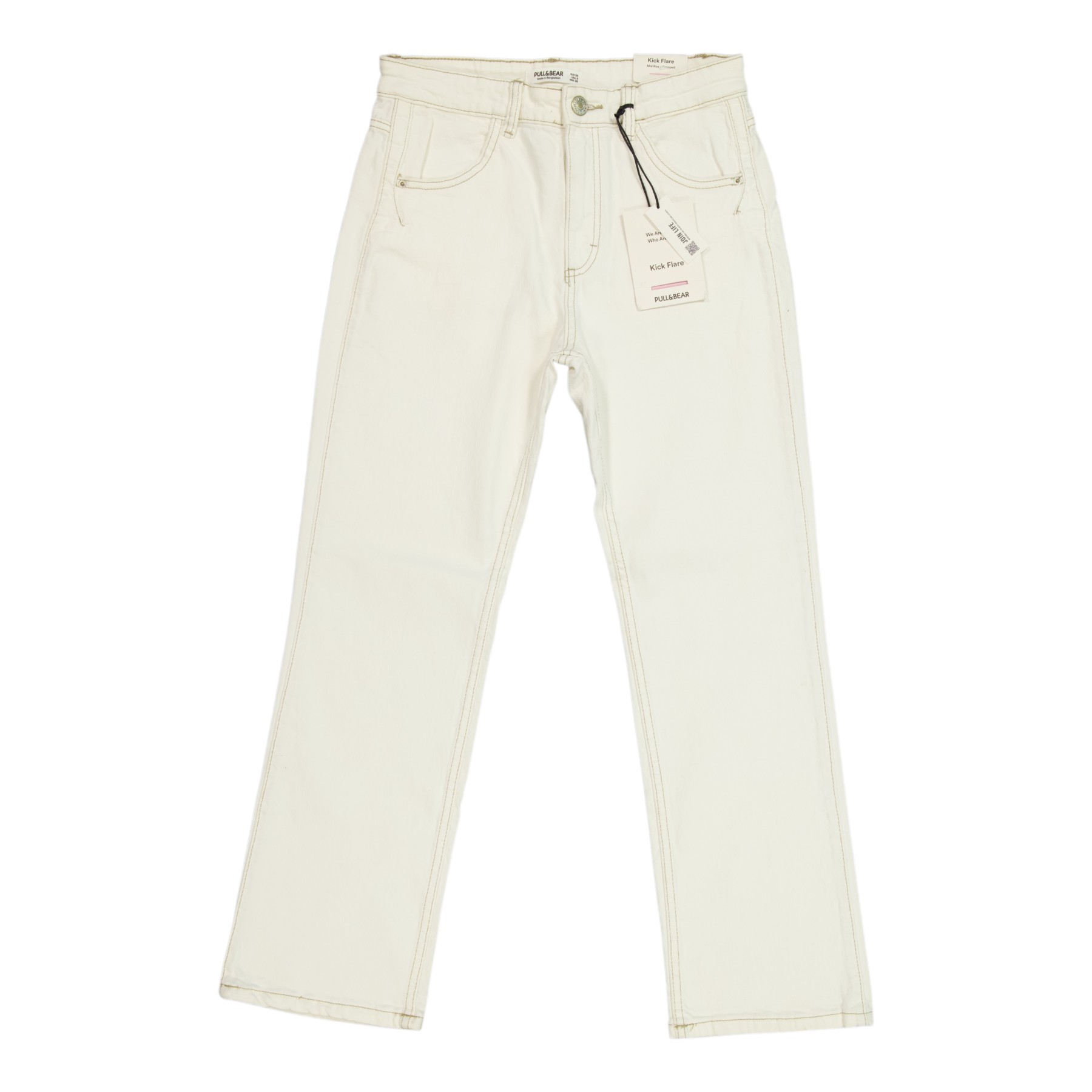 PULL&BEAR - JEANS DROITS - 38