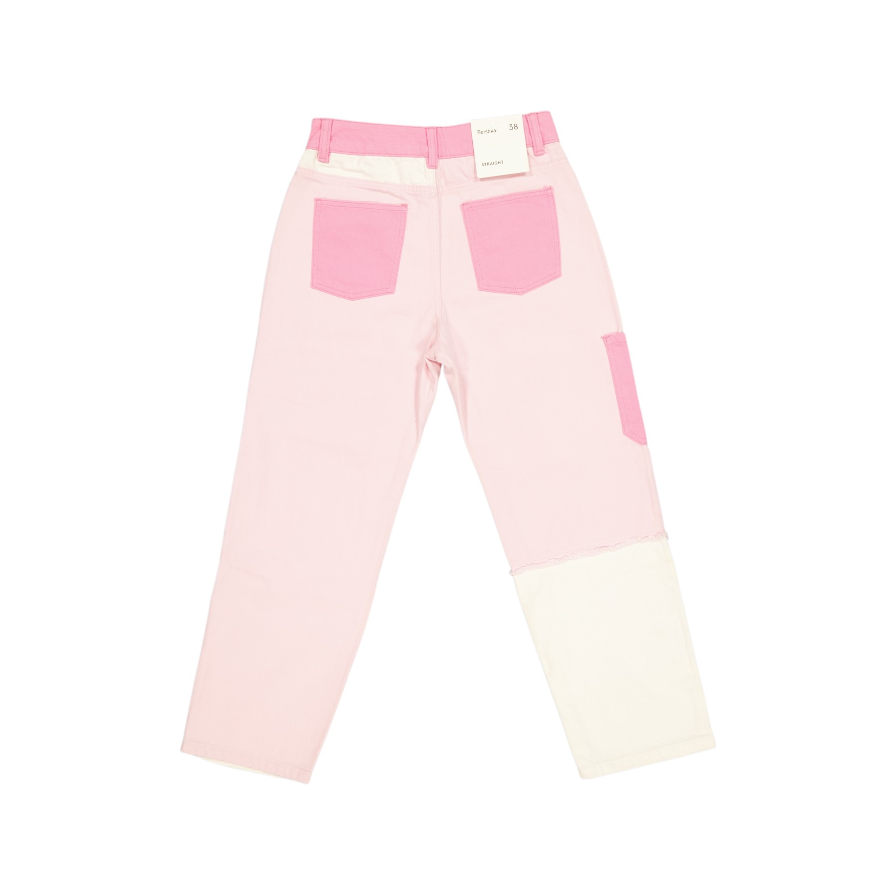 BERSHKA - JEANS DROITS - 38