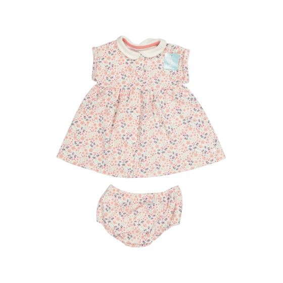 OBAIBI - ROBES ENFANT + CULOTTE - 6 MOIS