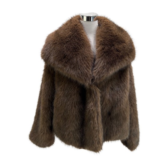 STRADIVARIUS - FAUSSES FOURRURES - M