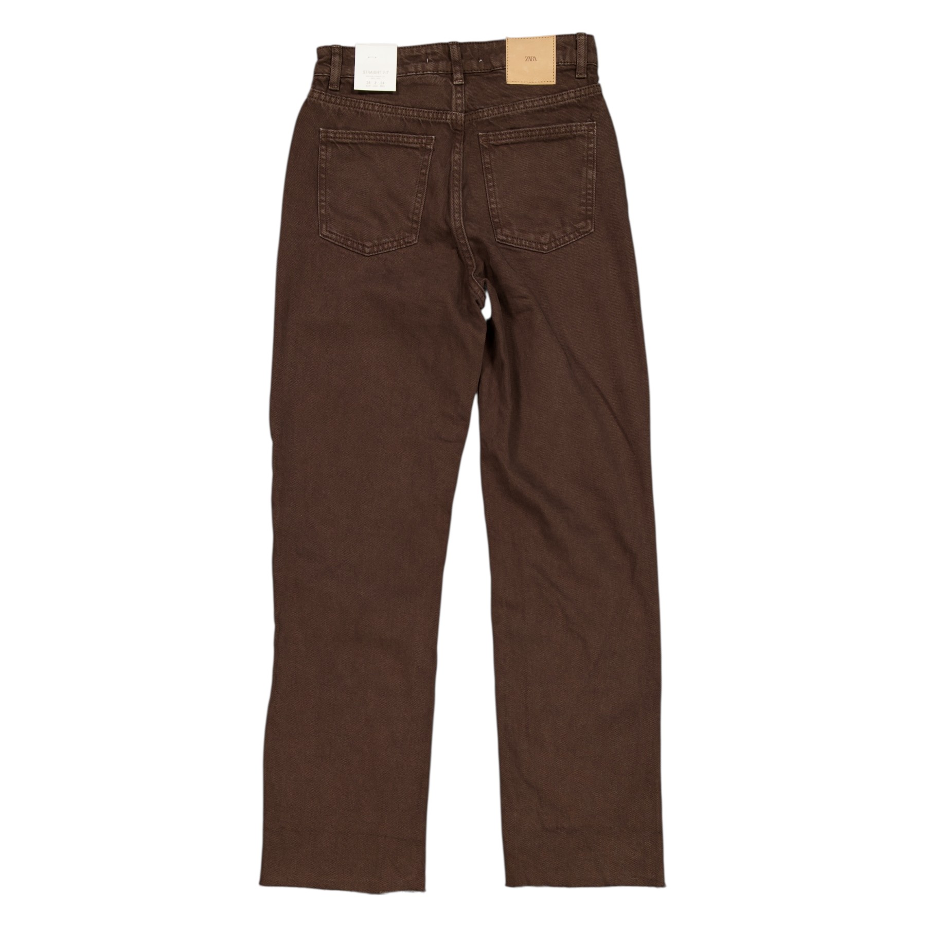 ZARA - JEANS DROITS - 34