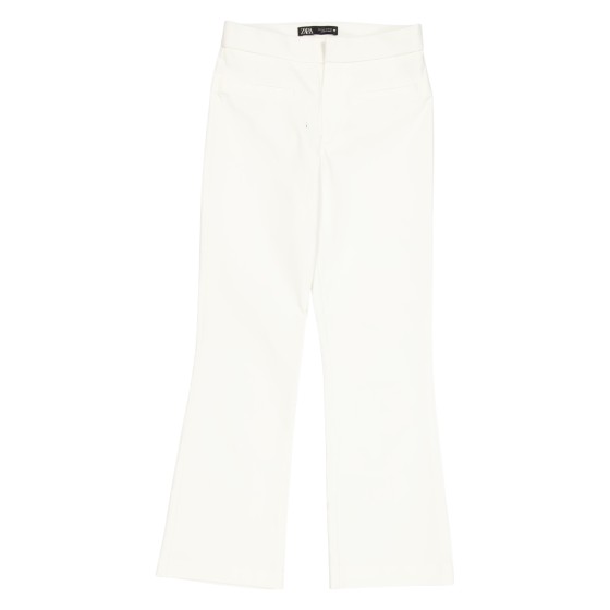 ZARA - PANTALONS DROITS - S