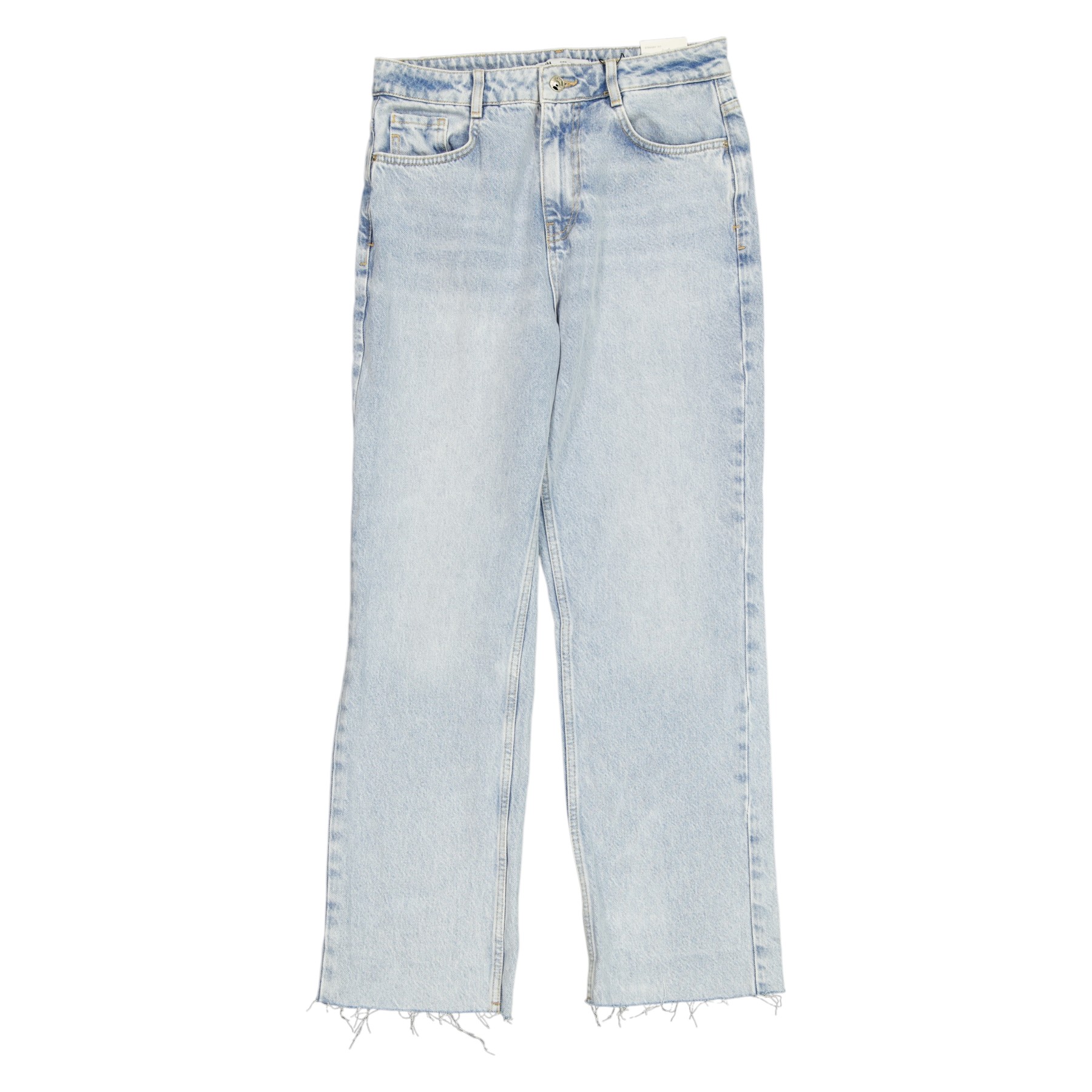 ZARA - JEANS DROITS - 38