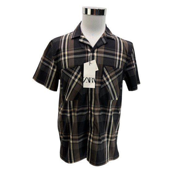 ZARA - CHEMISES COURTES - M