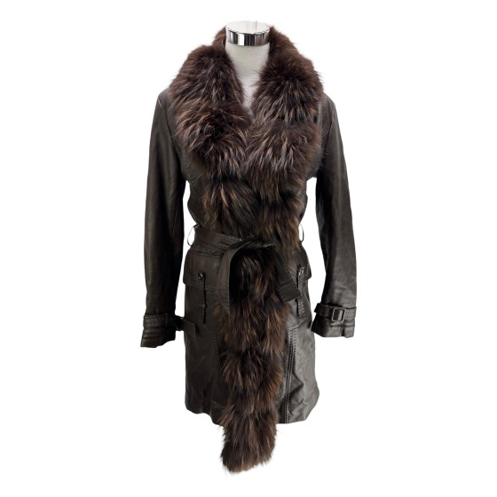 GUERRISOL - MANTEAU EN CUIR - M