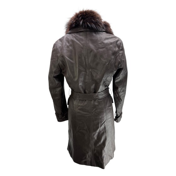 GUERRISOL - MANTEAU EN CUIR - M