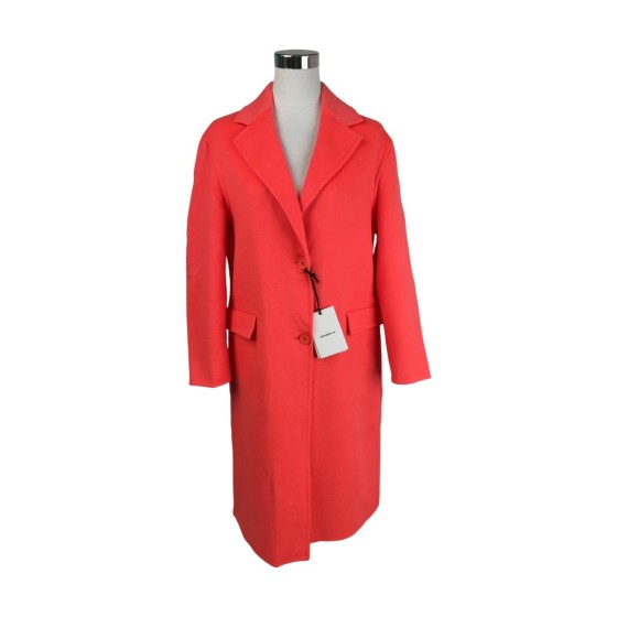 Manteau cachemire femme orange SANGXIA T40 | Guerrisol