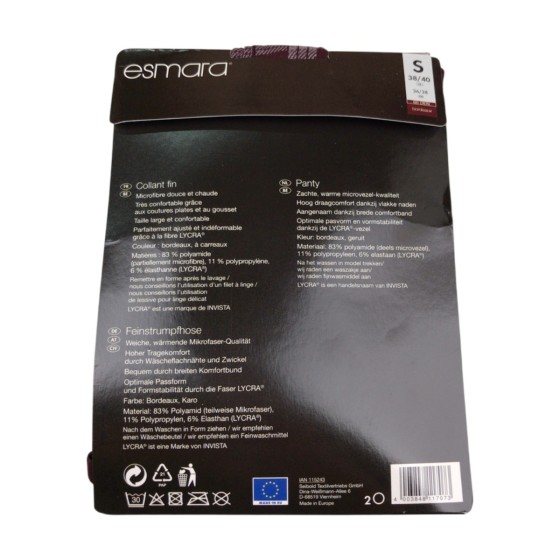 Collants ESMARA S